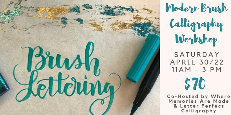 Modern Brush Calligraphy - airdrielife magazine