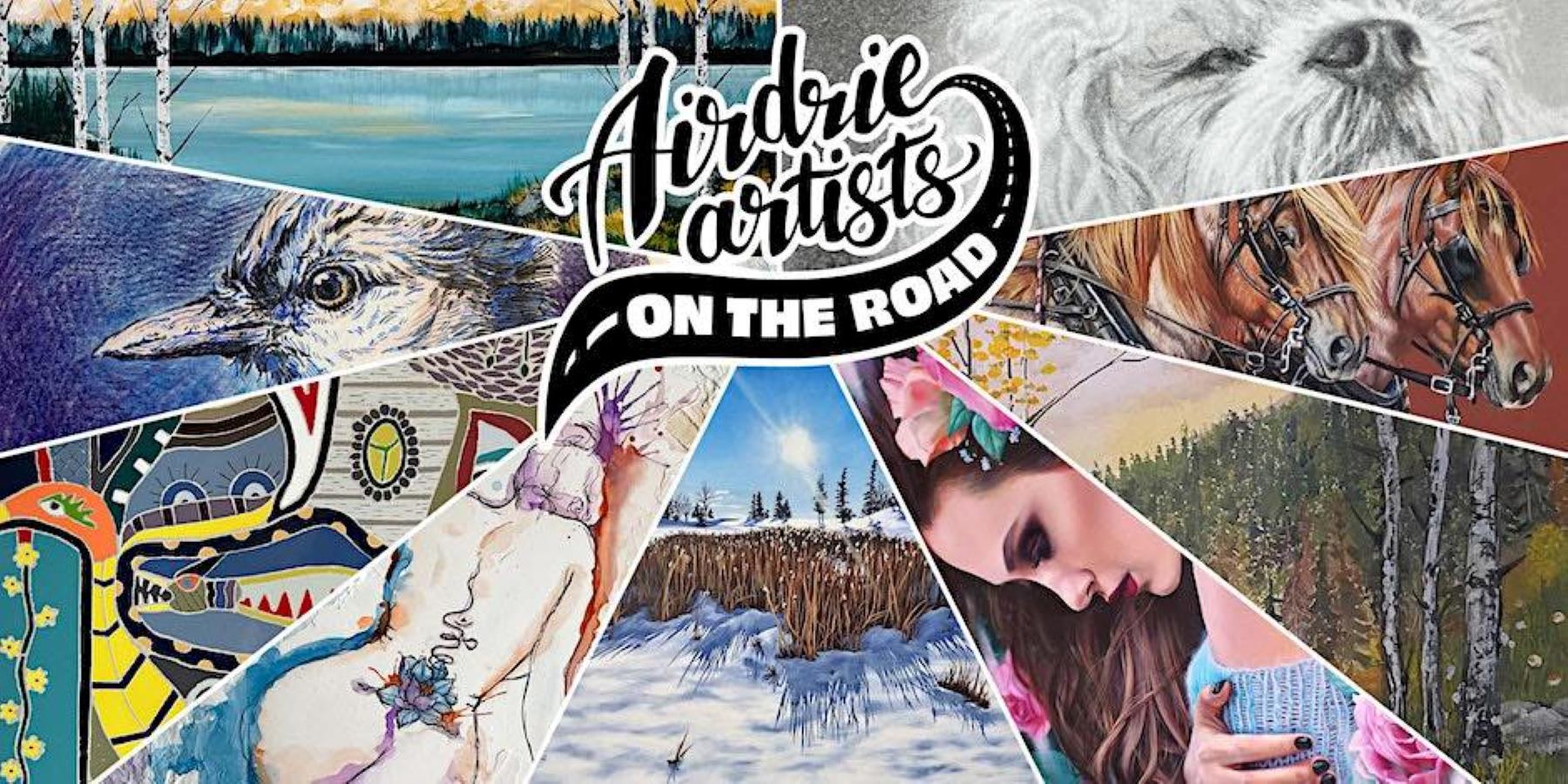 Airdrie Artists - On The Road Opening Reception - airdrielife Magazine